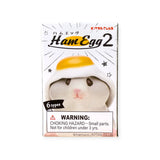 Kitan Club's "Ham Egg 2" from the Hamster ‘N Egg Blind Box series features a hamster with an egg on its head. Note: contains small parts, choking hazard for children under 3.