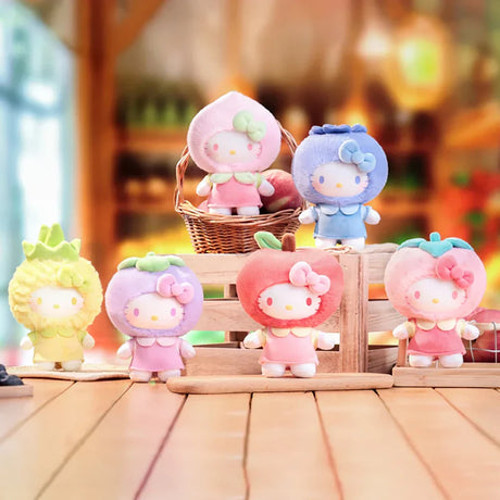 Hello Kitty Fruity Paradise Plush Keychain - Blind Box