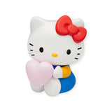 A 16cm Hello Kitty Night Light from the Hello Kitty brand features a cartoon cat with a red bow holding a glowing pink heart, perfectly capturing its whimsical essence.