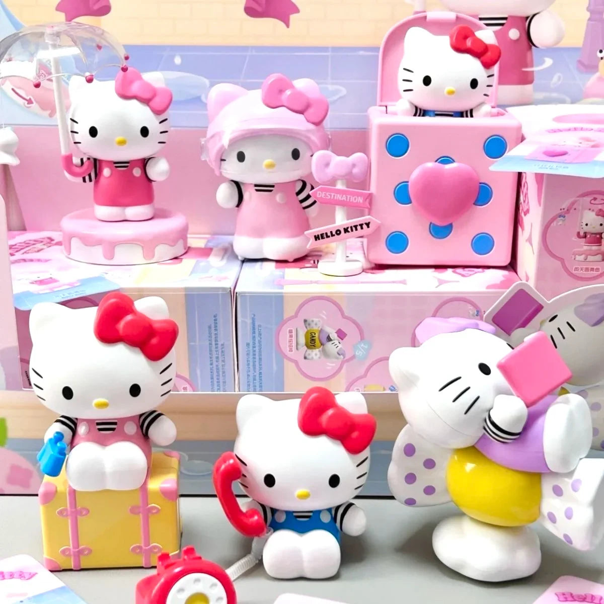 Hello Kitty Lovely Signal - Movable Figure Blind Box