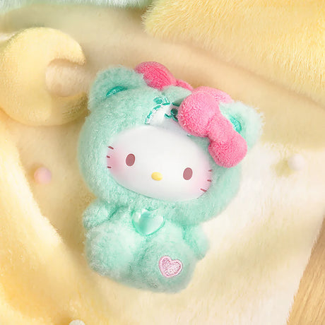 Hello Kitty Teddy Pajamas Plush Pendant - Blind Box