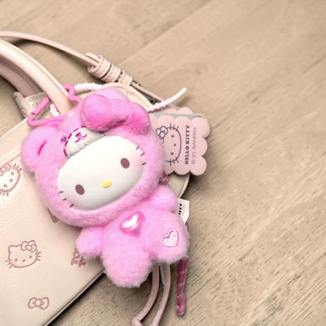 Hello Kitty Teddy Pajamas Plush Pendant - Blind Box