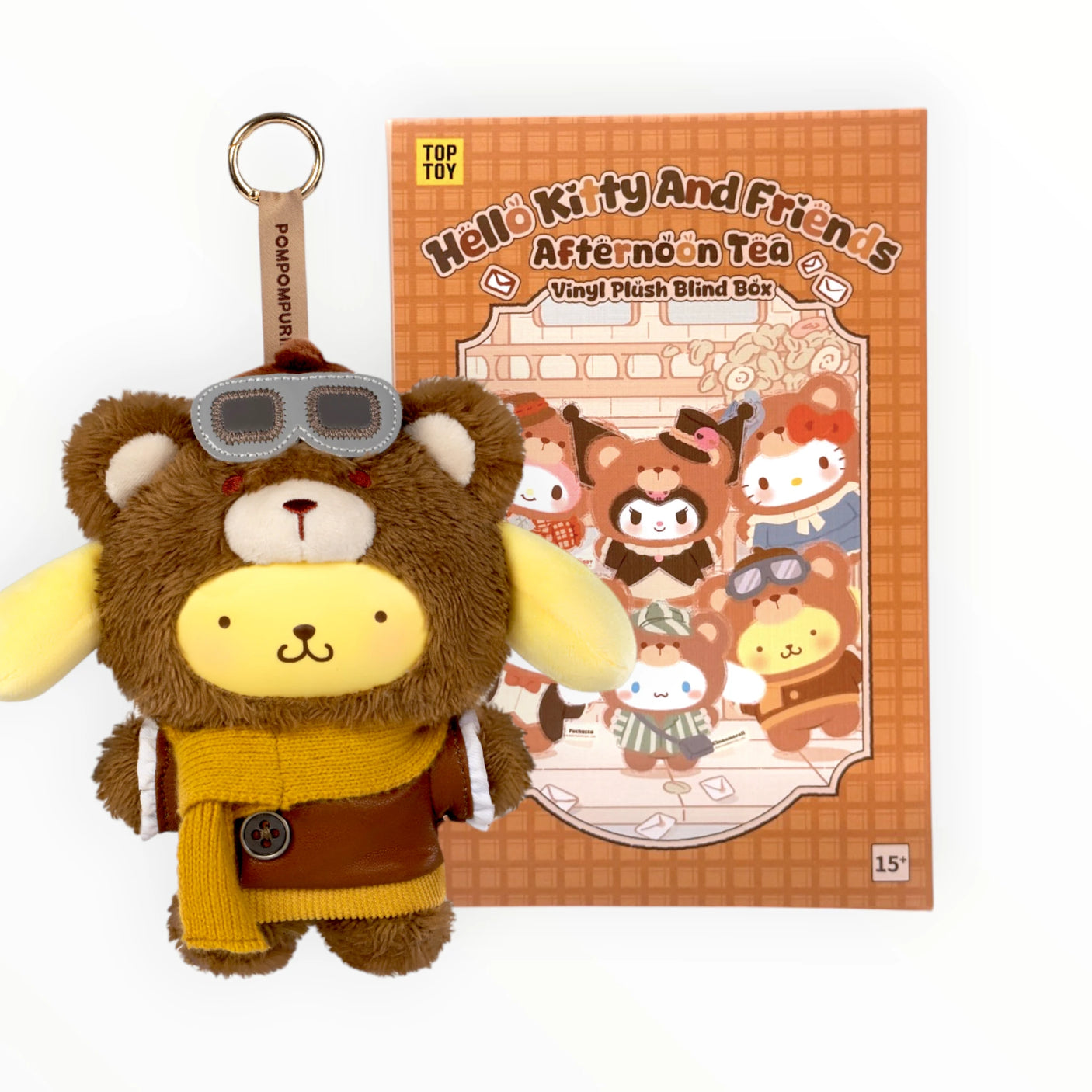Hello Kitty Afternoon Tea Plush Keychain - Blind Box