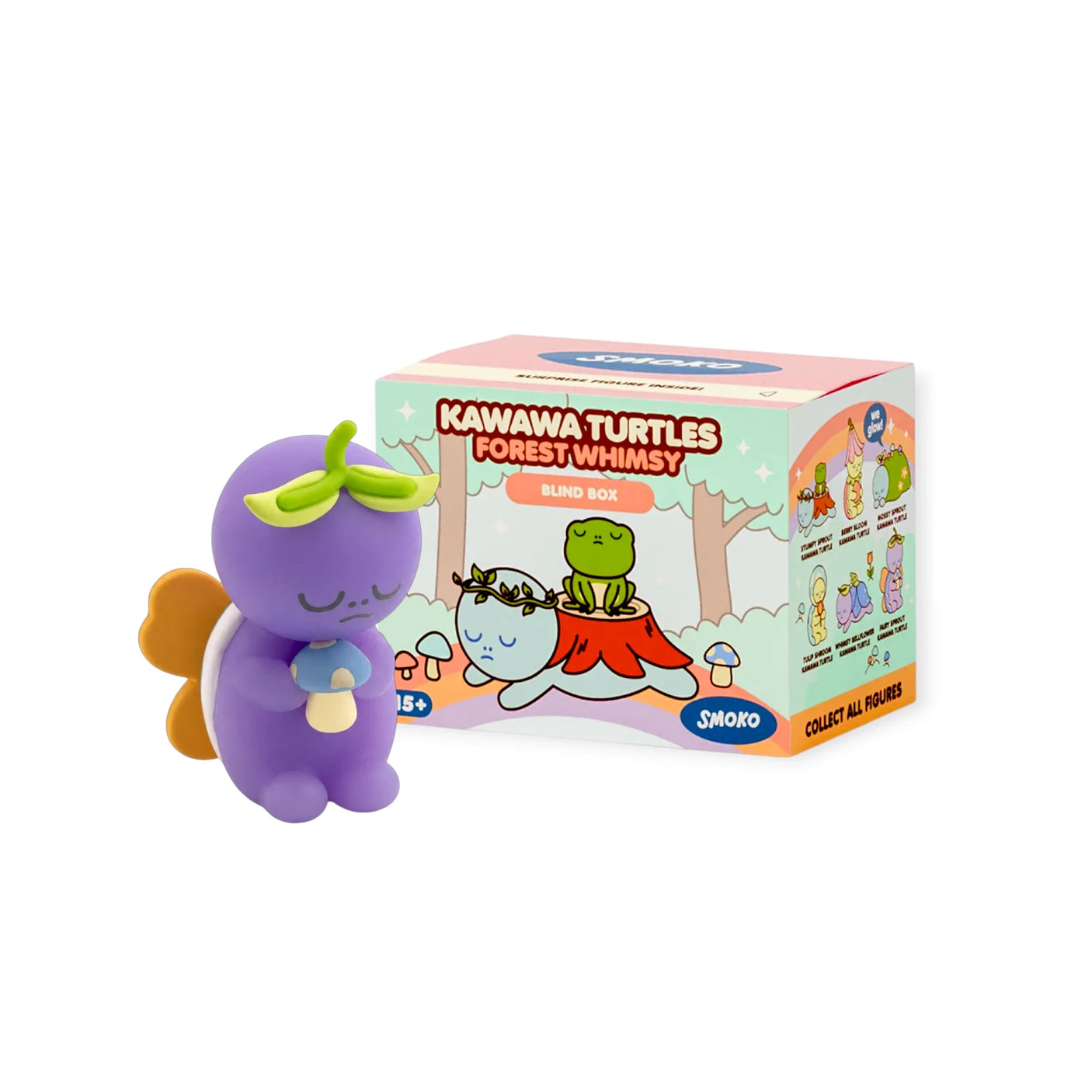 Smoko Kawawa Turtles Forest Whimsy Blind Box