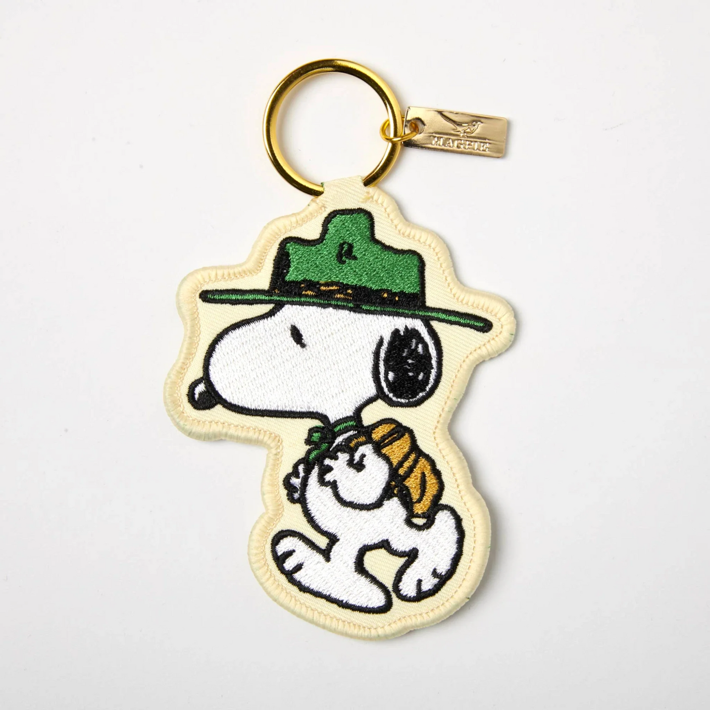 Snoopy Key Charm - Camp Scout