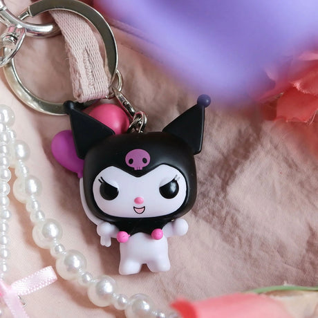 Kuromi Vinyl Keychain