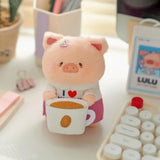 LuLu The Piggy Office My Workplace Partners - Monitor Plush Keychain Blind Box