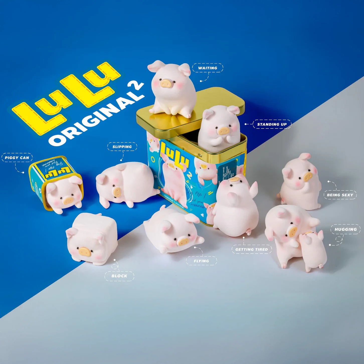 LuLu The Piggy Blind Box - Metal Can Set of 3 (Ltd. Edition)