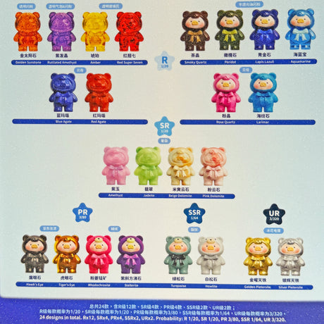 LuLu The Piggy - Mini Teddy Ore Series Blind Bag