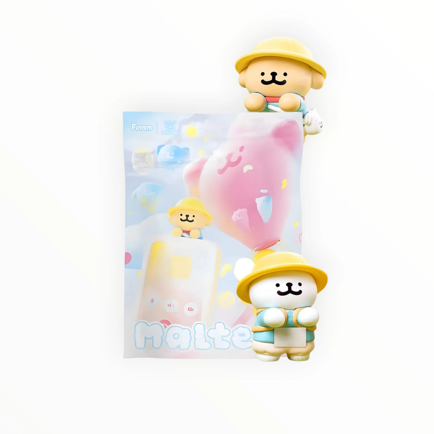 Maltese PupSnap Figure Blind Box - 2pc Set