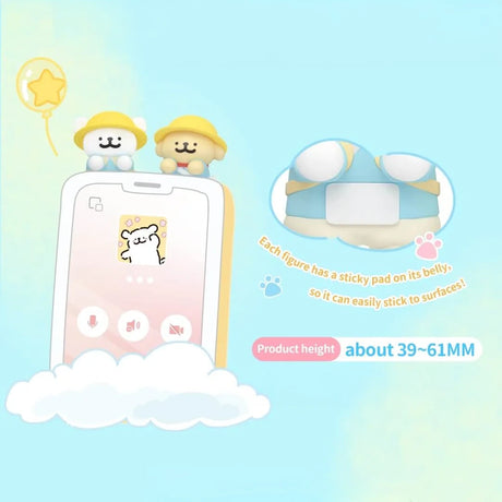 Maltese PupSnap Figure Blind Box - 2pc Set