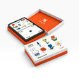 Playing card set in Miffy & Flowers gift box, cards shown with colorful illustrations