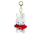 Miffy Knitted Scarf Charm Keychain