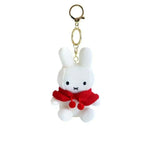 Miffy Knitted Scarf Charm Keychain