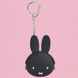 Miffy Keychain Coin Pouch - Black