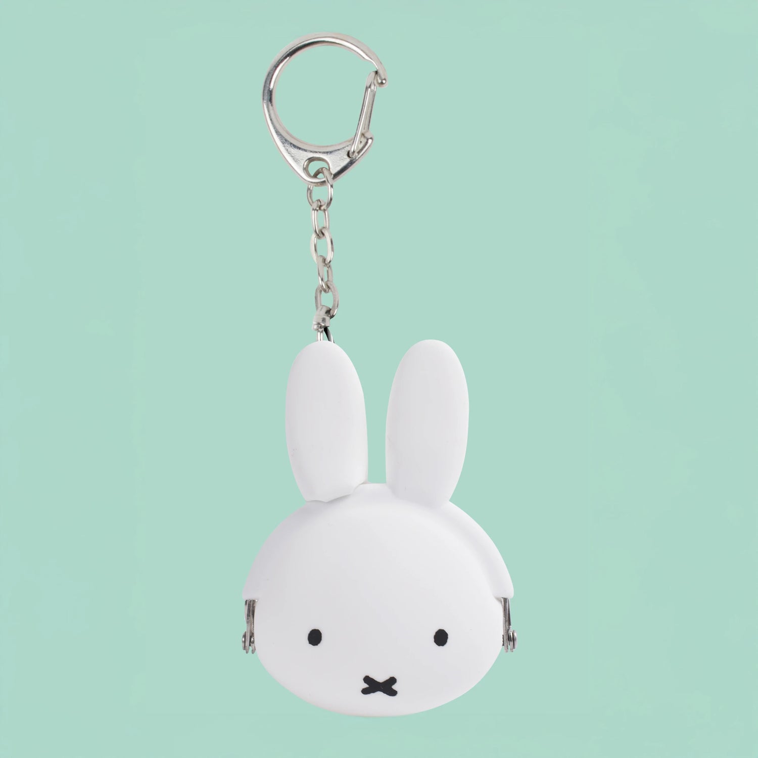 Miffy Keychain Coin Pouch - White