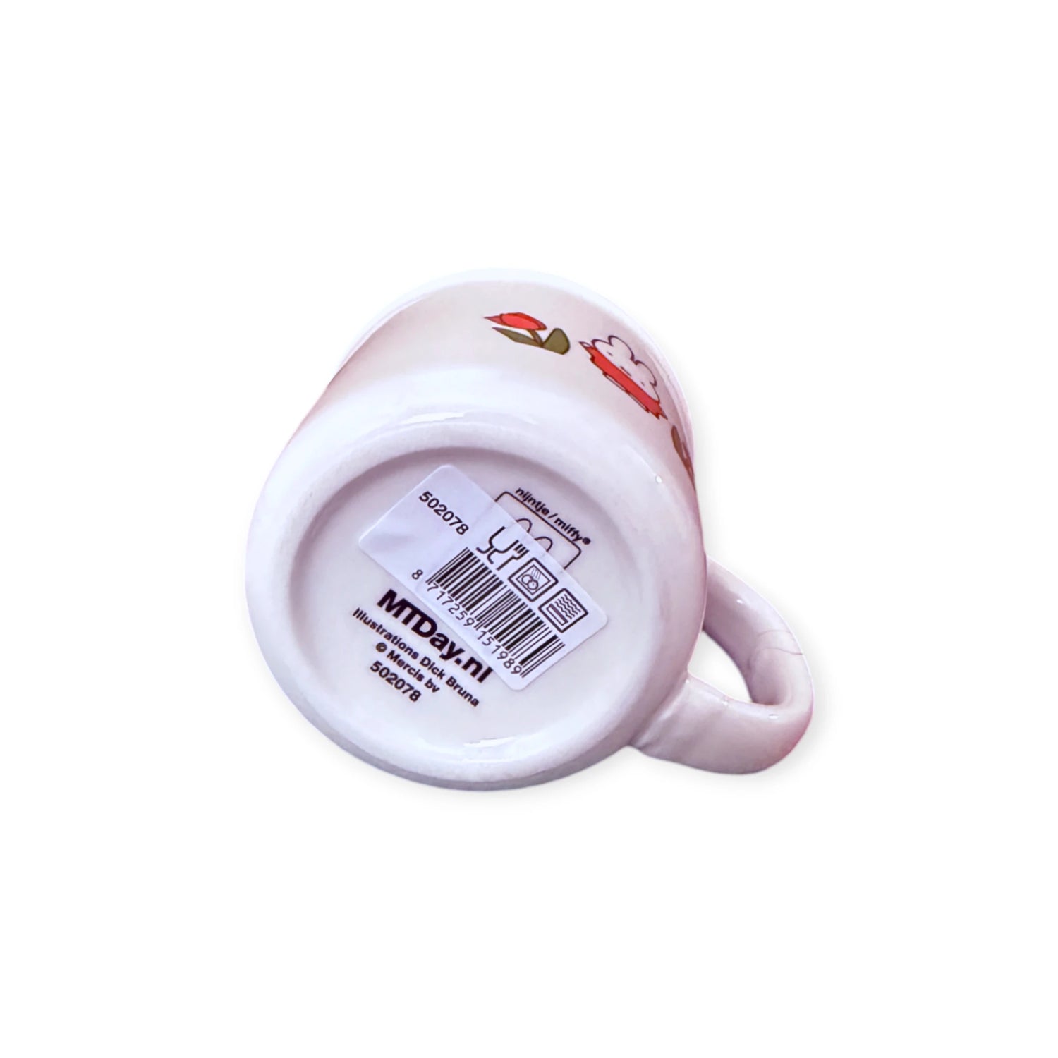 Miffy Ceramic Mug - Red Tulip