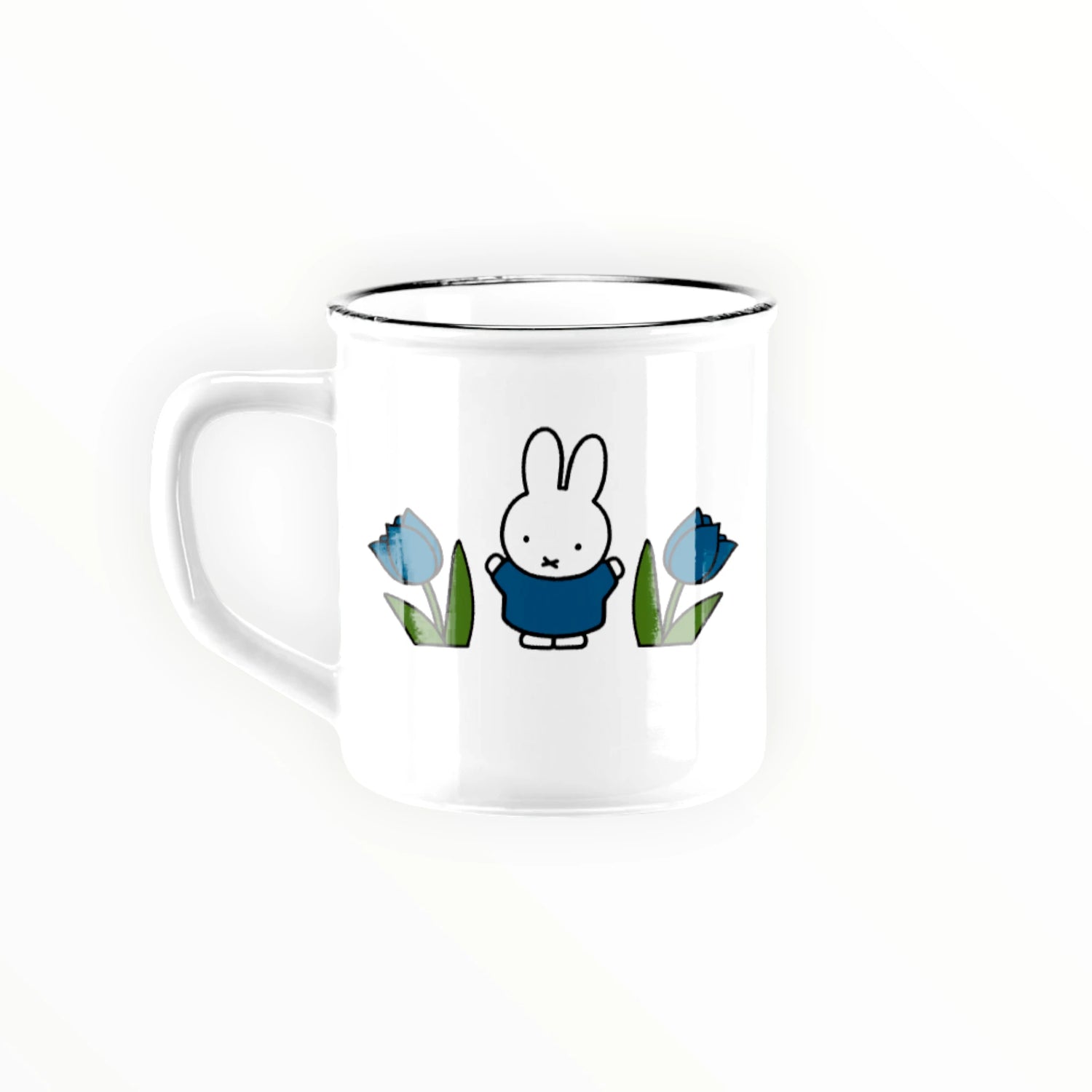 Miffy Ceramic Mug - Blue Tulip