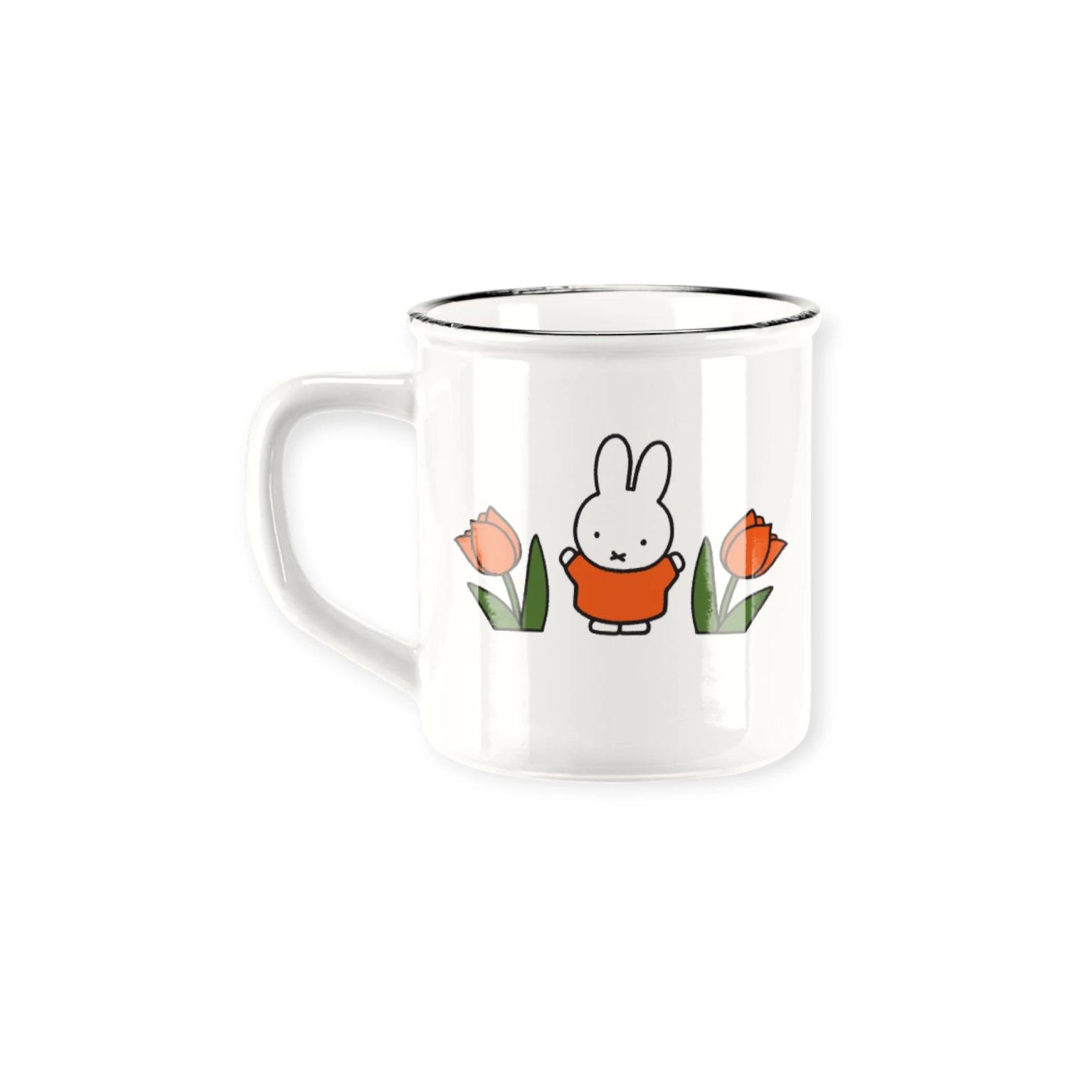Miffy Ceramic Mug - Red Tulip