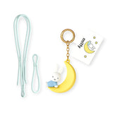 Miffy Pastel Phone Lanyard - Blue Moon