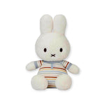 Miffy Plush White & Vintage Stripes - 25cm