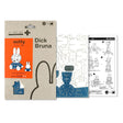 Miffy 3D paper puzzle kit by Si-gu-mi featuring eco-friendly, tool-free assembly and Dick Bruna design packaging.
