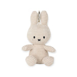 Miffy Keychain Corduroy 10cm - Stone Grey