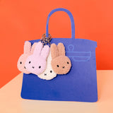 Miffy Keychain Terry Plush - Lavender