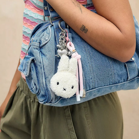 Miffy Keychain Terry Plush - Cream