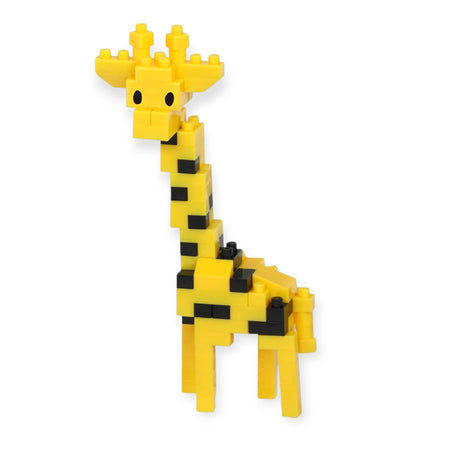 Small Nanoblock giraffe figure from Miffy Blind Bag Vol. 2 shown against white background, gallery image 1