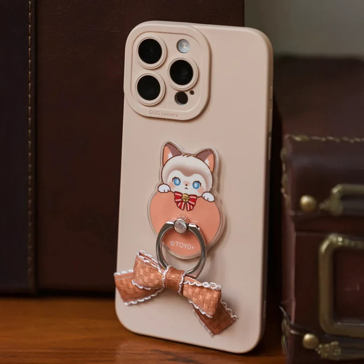 Moffy's Mewky Phone Ring Holder - Siamese Cat