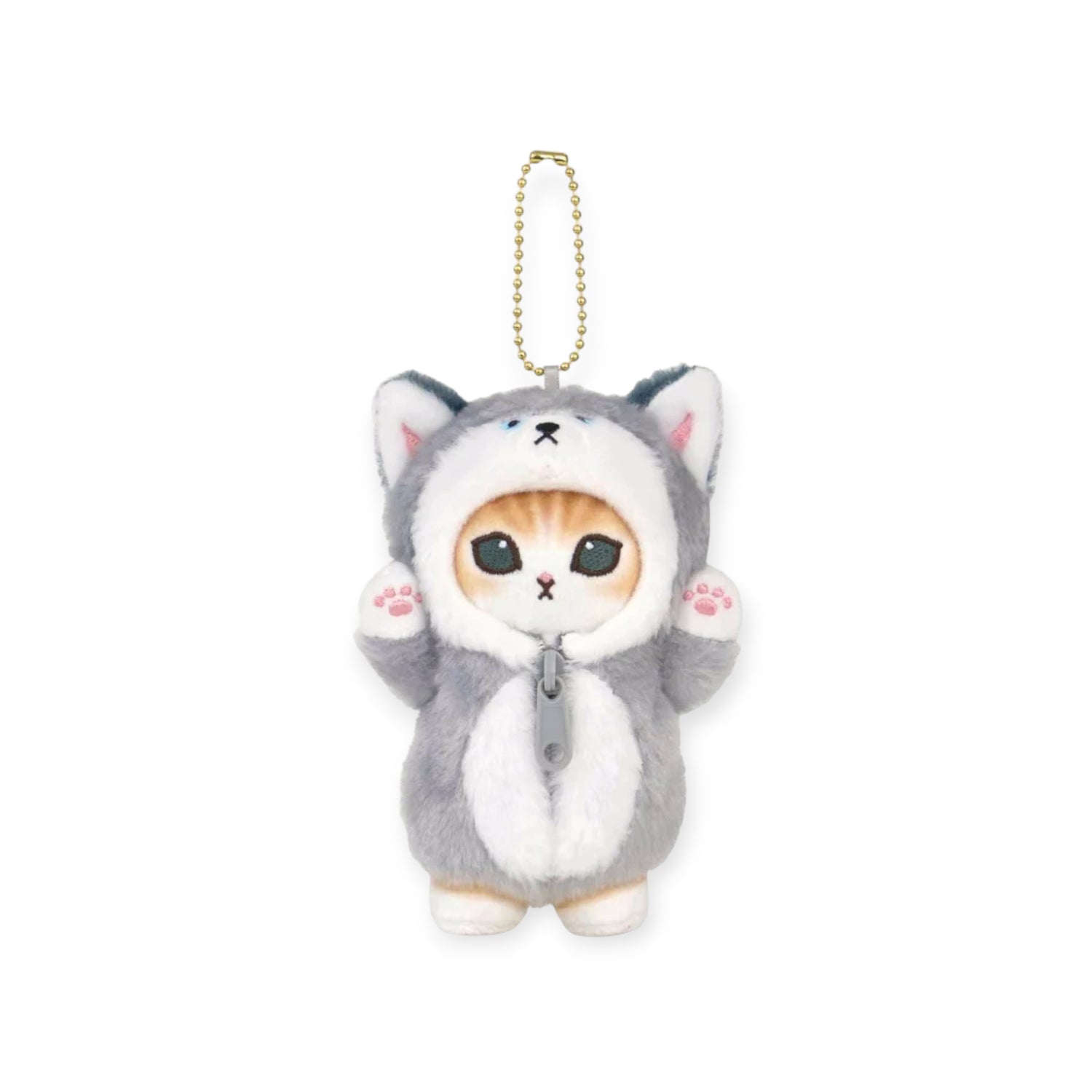 Mofusand Wolf Meow Mascot Plush Keychain