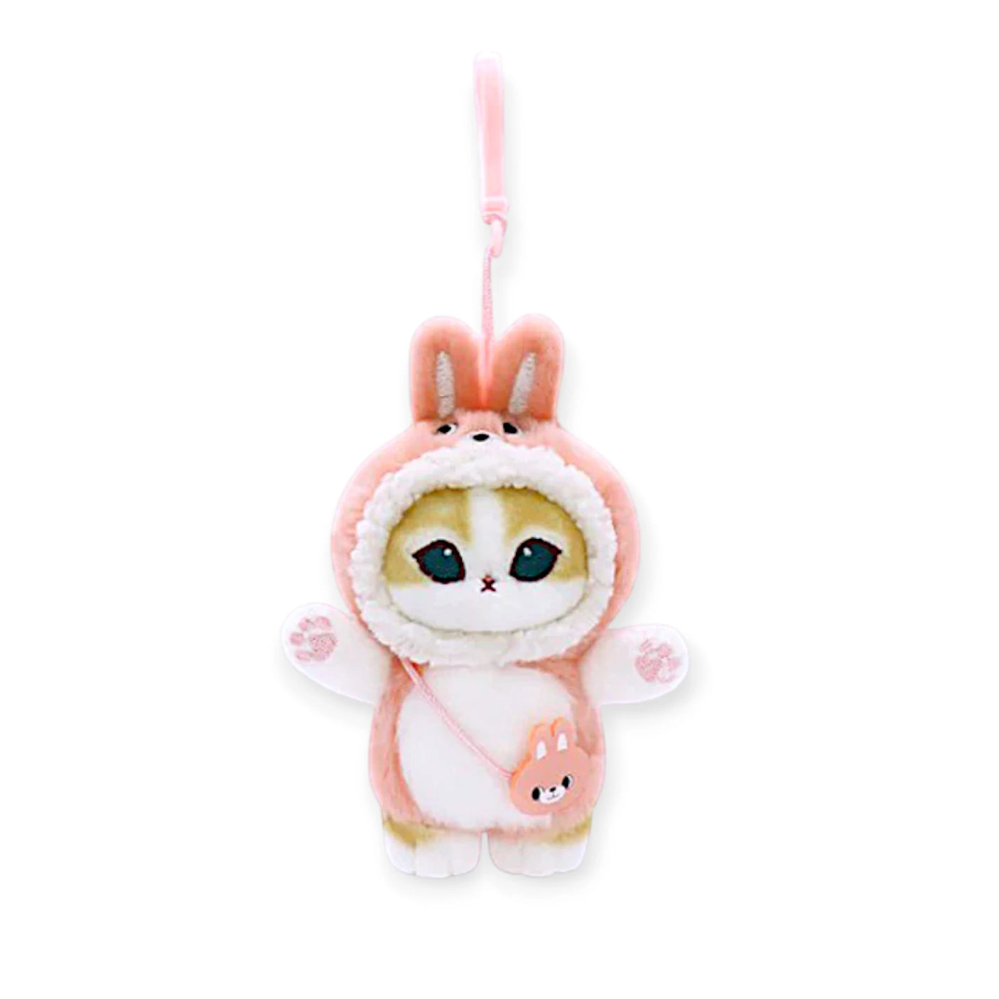 Mofusand Bunny Mini Bag - Plush Keychain