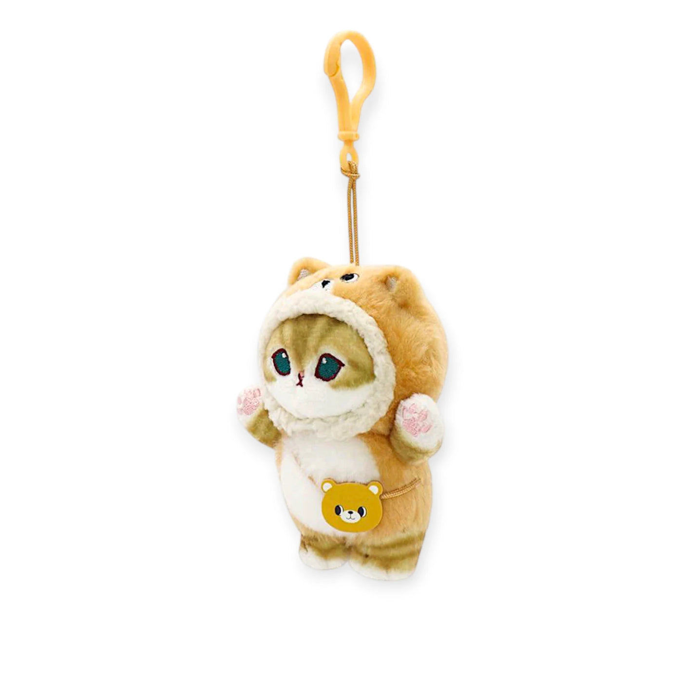 Mofusand Teddy Mini Bag - Plush Keychain