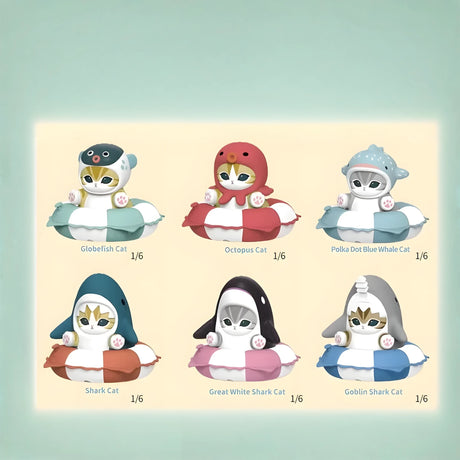 Mofusand Swimming Ring Stamp - Blind Box