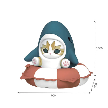 Mofusand Swimming Ring Stamp - Blind Box