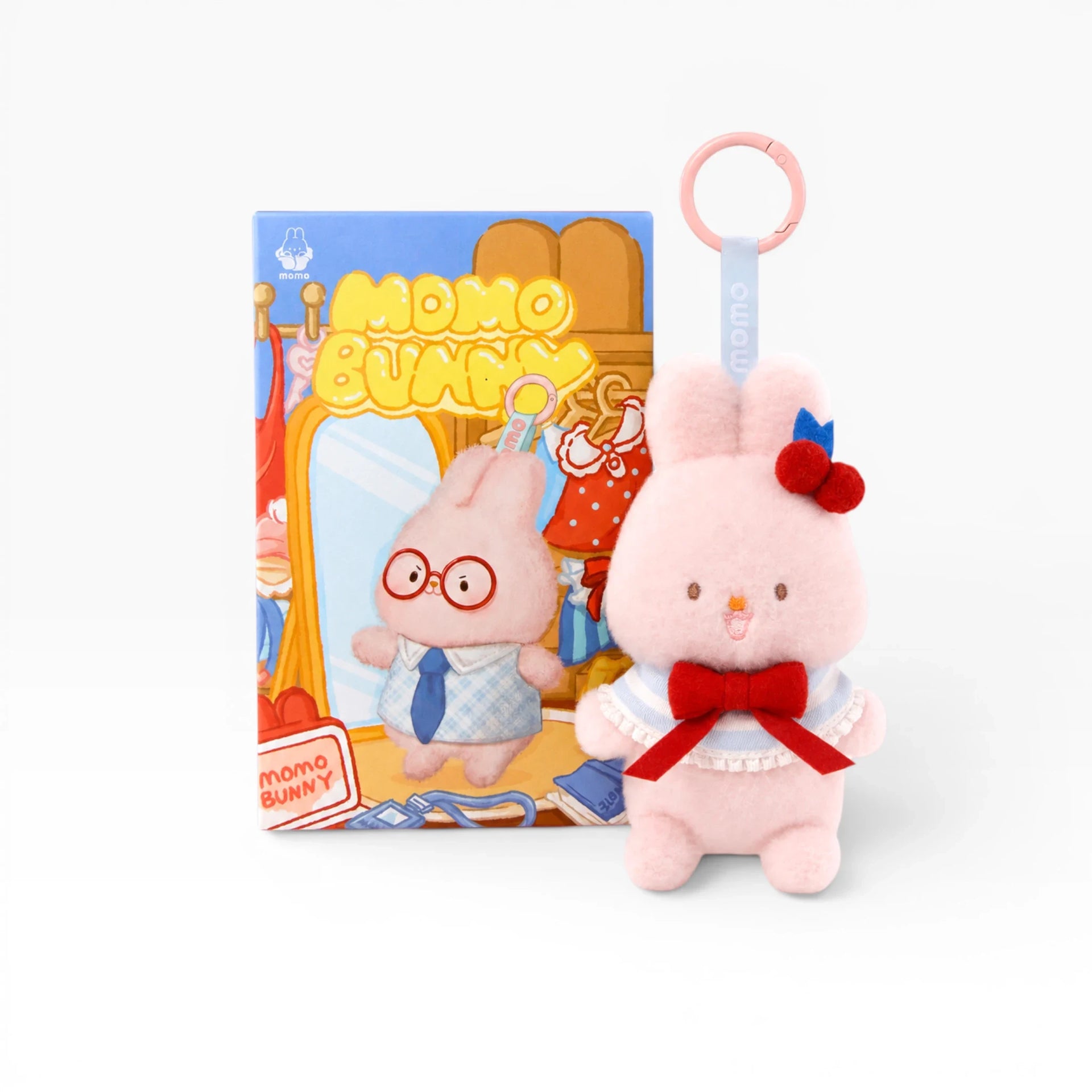モモちゃん❗️リリパット53☆BEAR NECESSITIES MOMO Bunny Vibrant Plush Keychain Blind Box – Blink Box