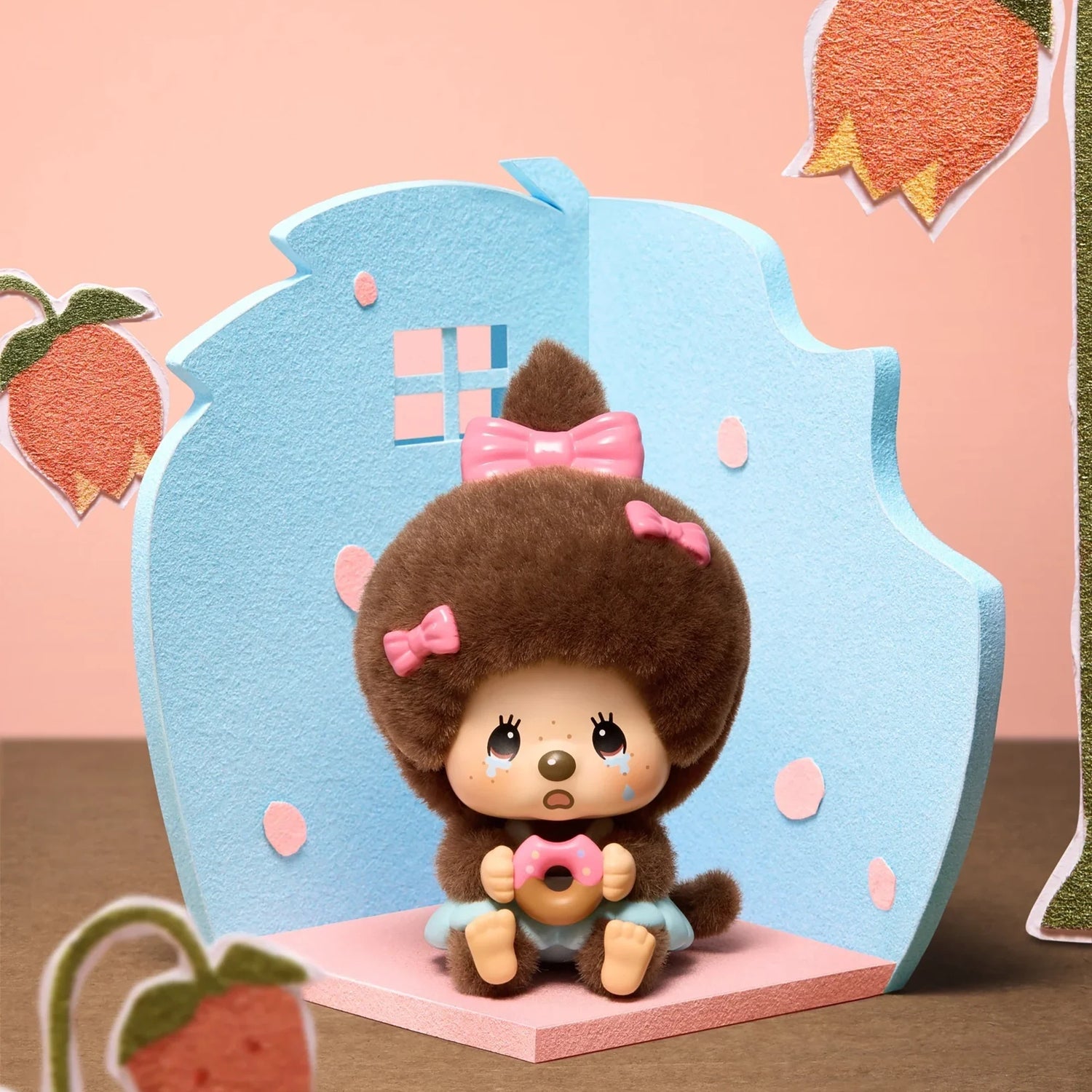 Monchhichi Mon Mon Farm Series - Flocked Pendant Blind Box