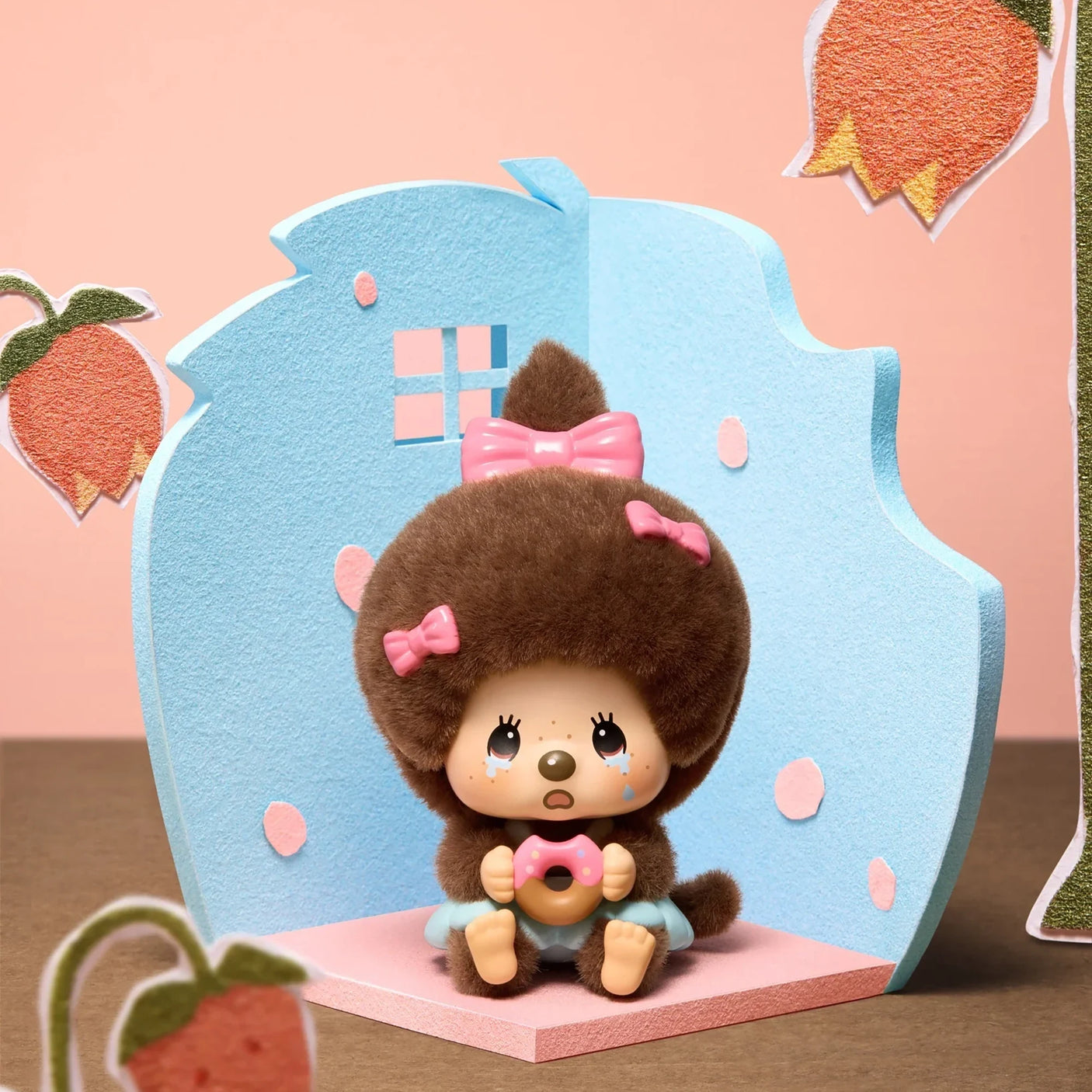 Monchhichi Mon Mon Farm Series - Flocked Pendant Blind Box