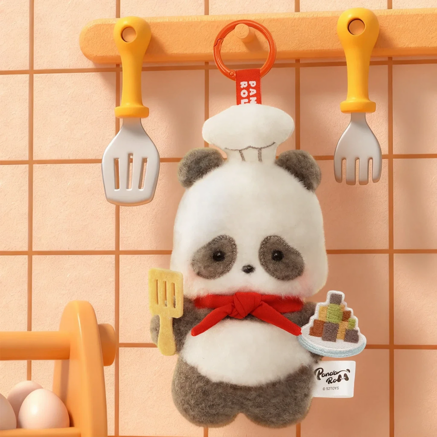 Panda Roll Happy Weekend - Plush Keychain Blind Box