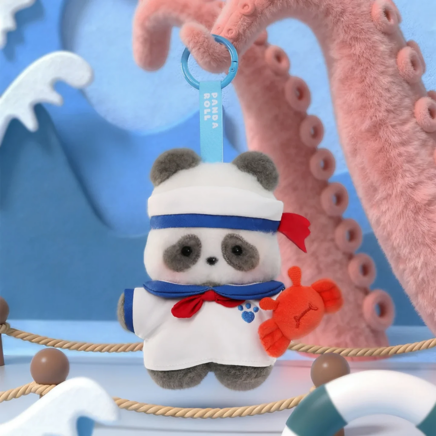 Panda Roll Happy Weekend - Plush Keychain Blind Box