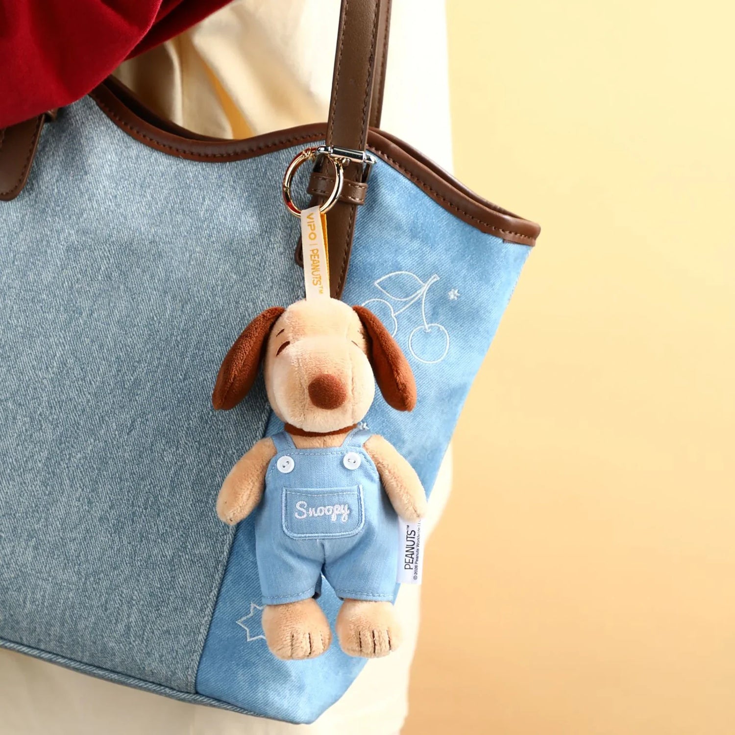 VIPO x Peanuts Denim Plush Keychain Blind Box