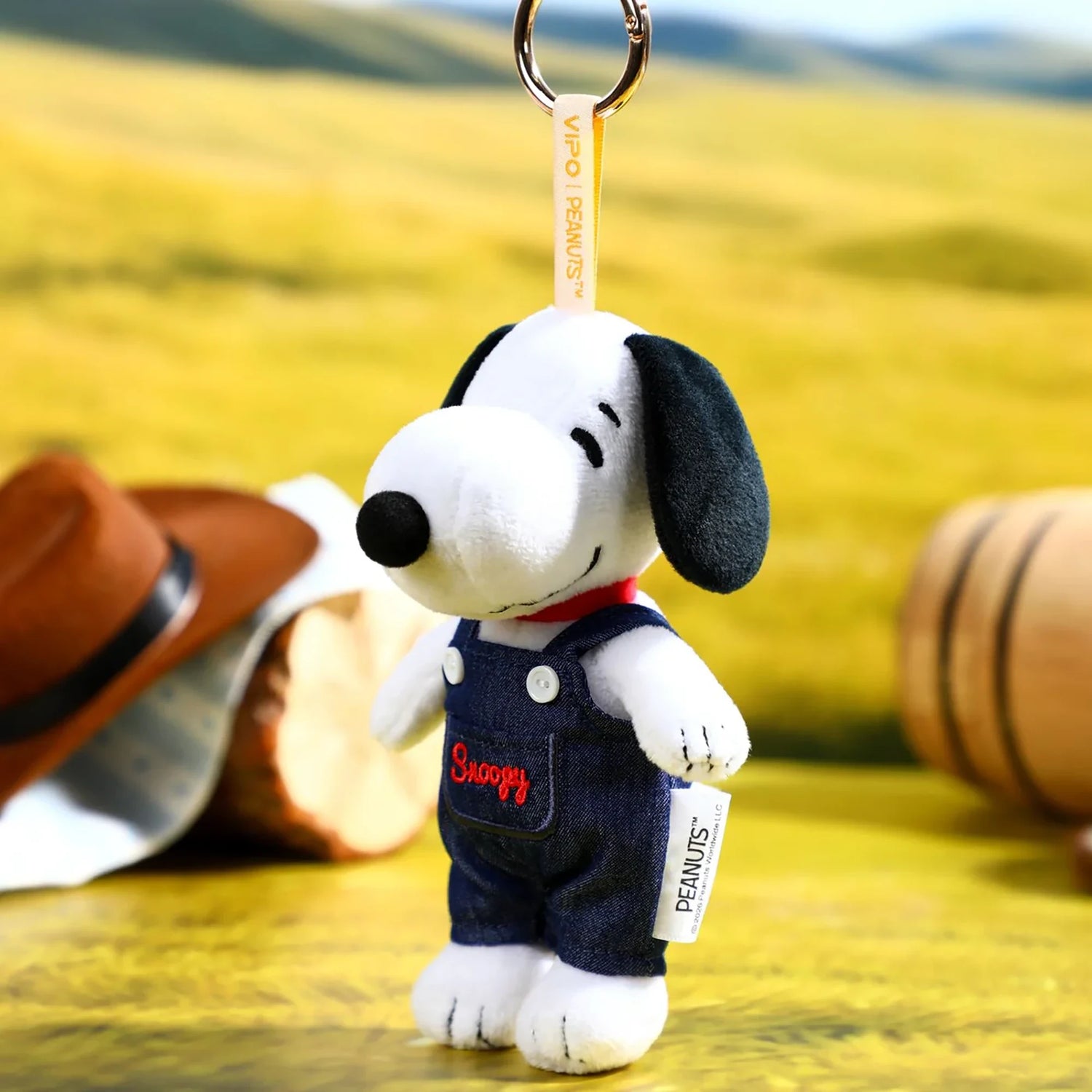VIPO x Peanuts Denim Plush Keychain Blind Box