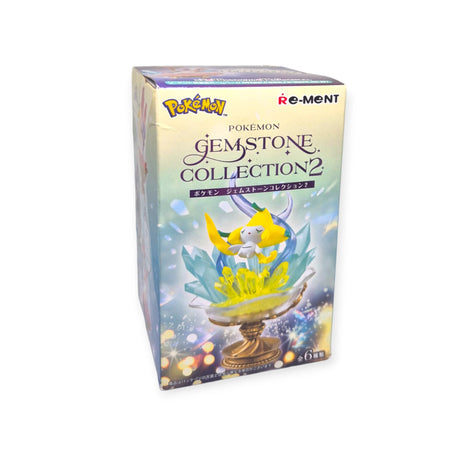 Discover the Re-Ment Pokemon Gemstone Collection 2 with this Blind Box Figure, showcasing distinct gemstone scenes in a decorative bowl.