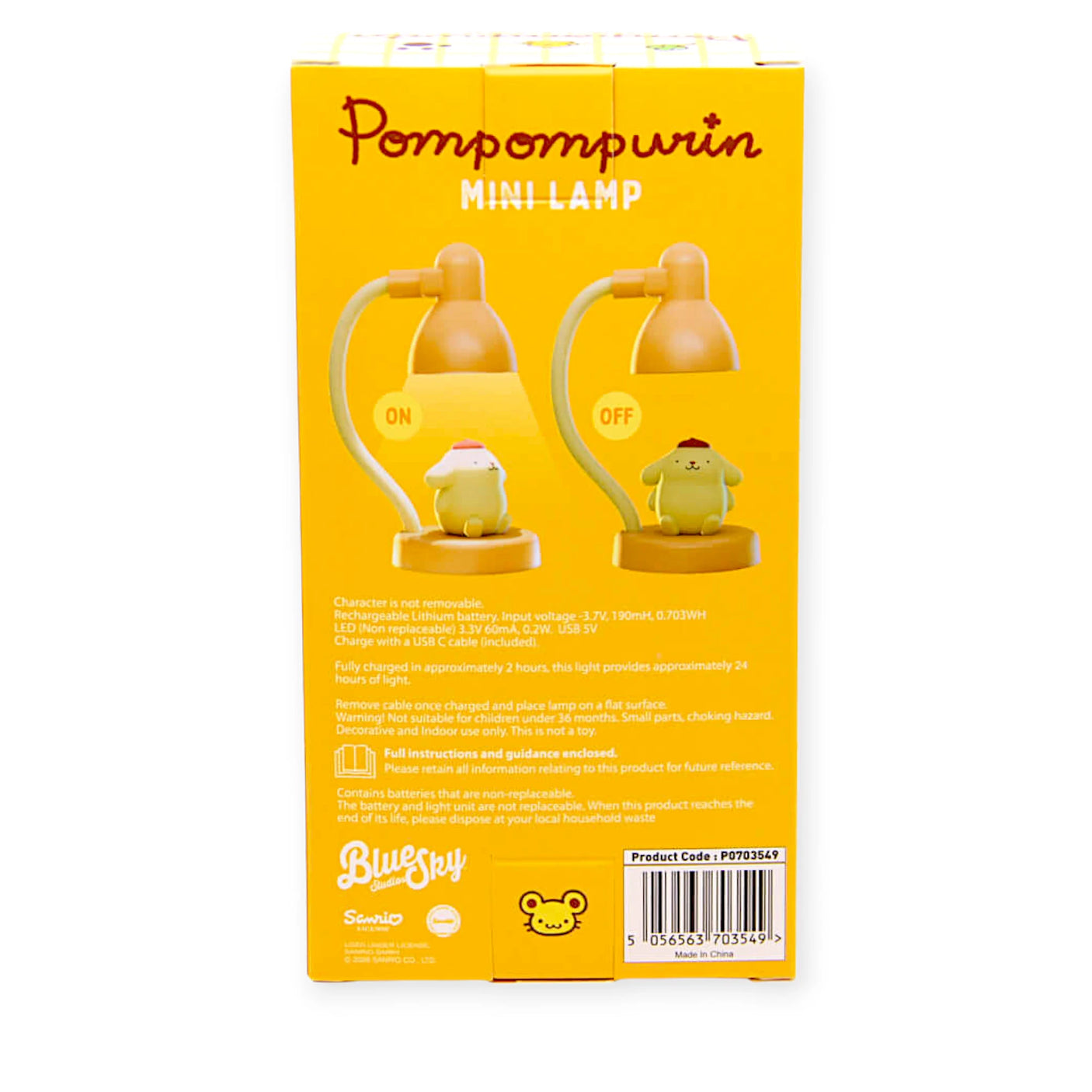 Pompompurin Mini Night Light