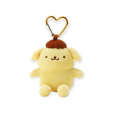 Pompompurin Heart Clasp Keychain