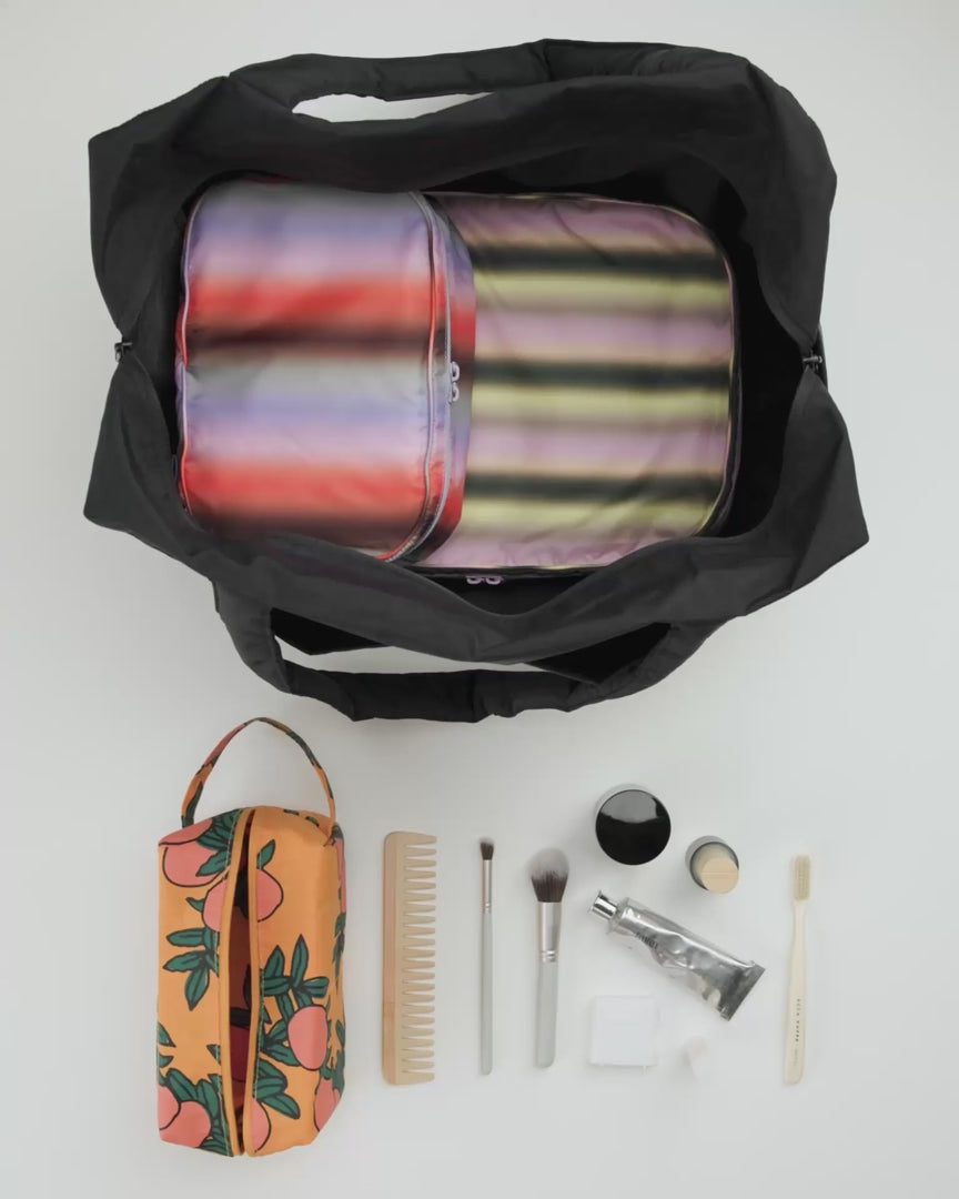 Baggu Toiletry Dopp Kit - Misty Blue Happy