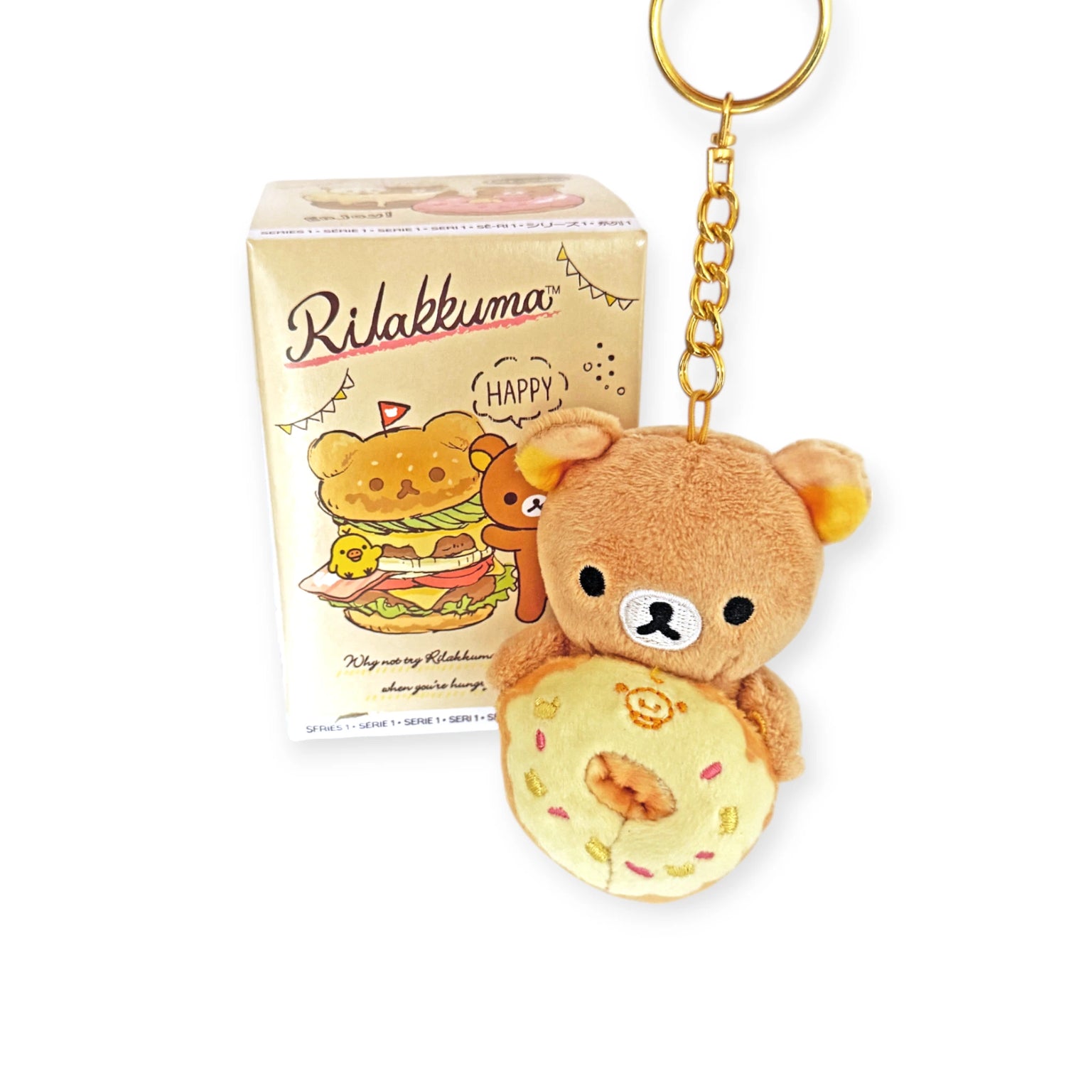 Rilakkuma Bakery Plush Keychain - Blind Box