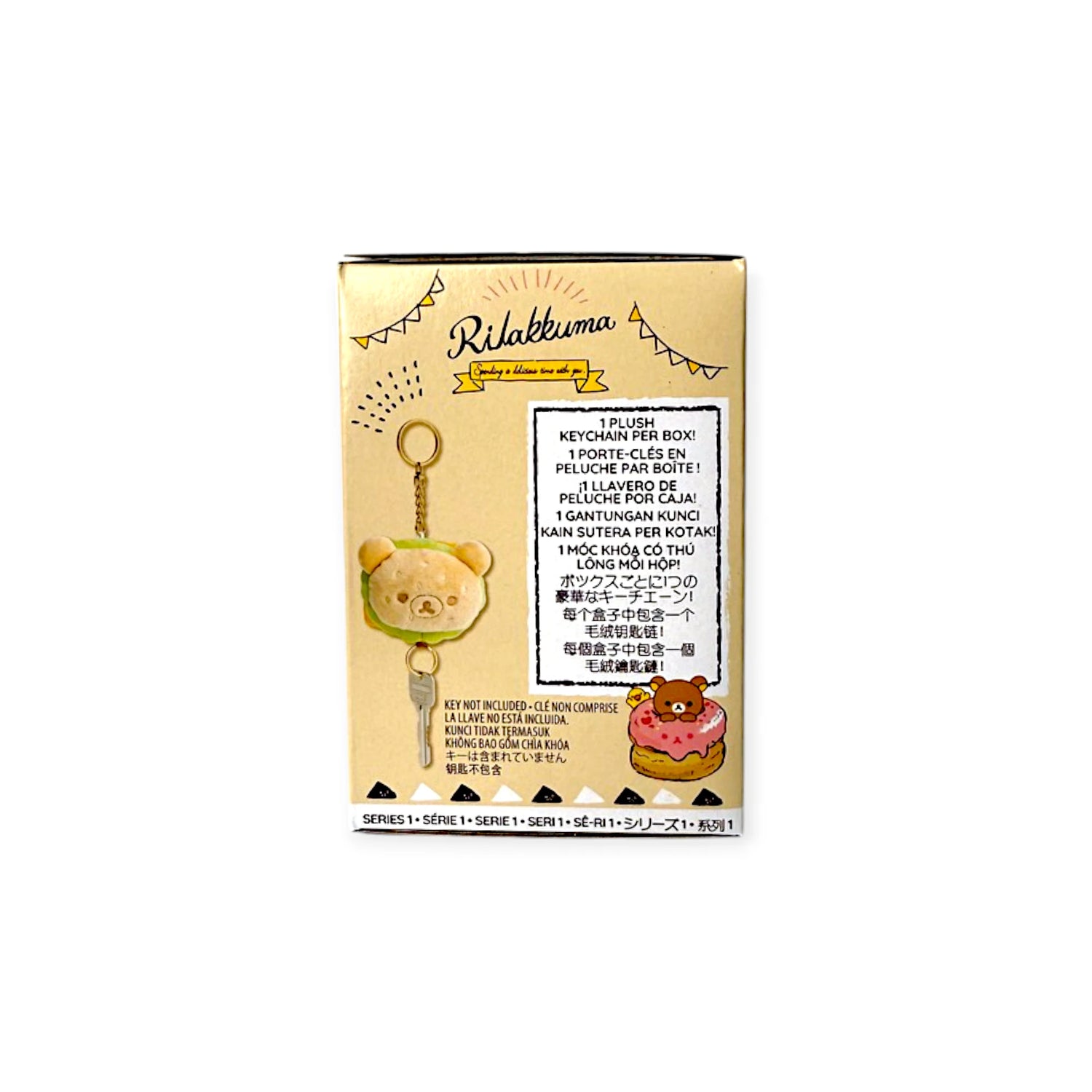 Rilakkuma Bakery Plush Keychain - Blind Box
