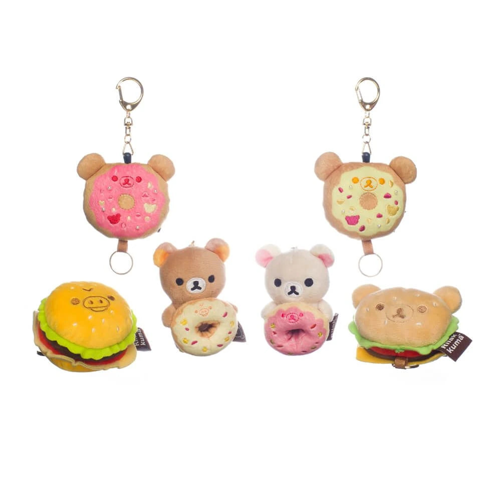 Rilakkuma Bakery Plush Keychain - Blind Box